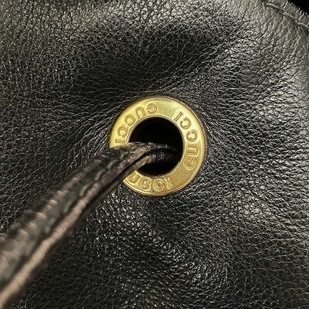 Gucci Vintage Bamboo Backpack Leather #266838G42B - Picture 5 of 9